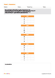 Assessment<br/>Phase 2<br/>(2 Pages)