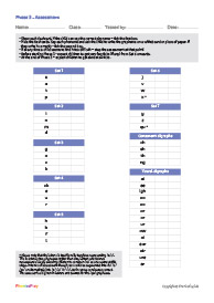 Assessment<br/>Phase 3<br/>(2 Pages)