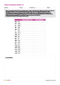 Assessment<br/>Phase 5a<br/>(2 Pages)