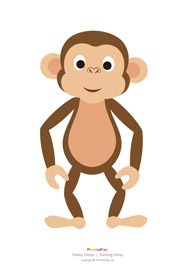 Cheeky chimps printables