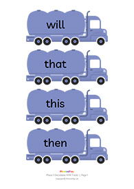 Decodable HFW trucks