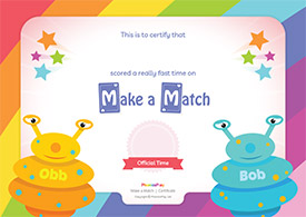 Make a Match printables